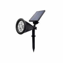 Pointes de lumière solaire de la série KIRA en couleur NOIRE. Fabriquée en polycarbonate, avec la technologie LED INTEGREE, 1 ...