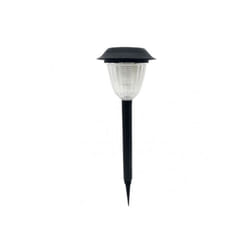 Fabrilamp - 166671009 Pointe externe solar 5000k 50lm kira black ip65 31/43,5x13x13 cm charge5-6h utilisation 6-8h