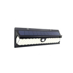 Fabrilamp - 166662009 Wall Solar 6500k Kira Black 1100 Lm Ip65 10,5x30x5cm Sensor Mov. and Crepusc.Reg.Intensity 3 Positions
