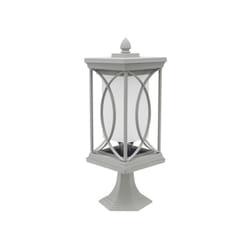 Fabrilamp - jardin grande applique extérieure jardin 1xe27 argent47x16,5d