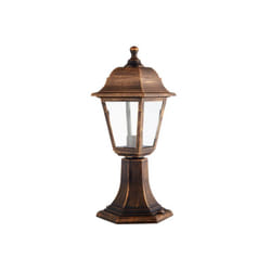 Fabrilamp - Basil lampe murale d'extérieur 1xe27 old gold ip44 polycarbonate 41.5x16.5d