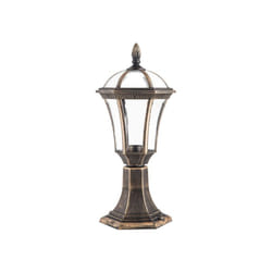 comino applique extérieure 1xe27 old gold ip44 polycarbonate 47,6x17,6x17,6x17,6 cm