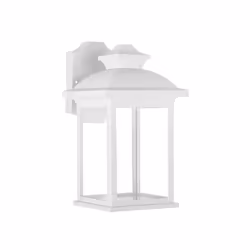 Applique dede outdoor series ALCANDIA en polycarbonate de couleur BLANCO et de style classique. Dimensions : 31x17x22,3 centi ...