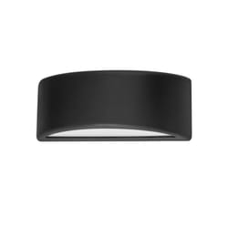 Fabrilamp - kefir applique exterieure 1xe27 noir ip65 polycarbonate 13,2x32x13 cm