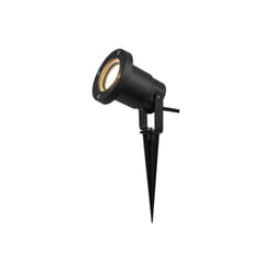 Fabrilamp - Clous à pointes externes 1xegu10 polycarbonate noir ip65 16.2x9.8d