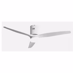 Fabrilamp 128291301, Ventilateur à lame domestique, Blanc, Plafond, 44 dB, 213 tr/min, 132 cm