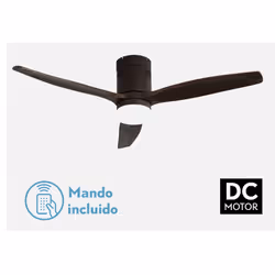 Fabrilamp 128291302 ventilateur Hêtre, Blanc