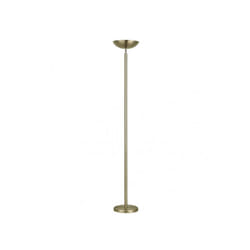 Fabrilamp - Luyten lounge stand de 2xe27 cuir 180x27x27 cm