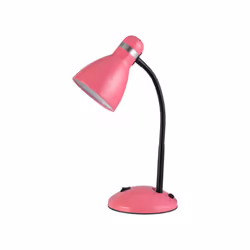 Lazulita série rose Lampe Flexo from the LAZULITA series de colour PINK. Design simple en métal avec un intérieur en métal bl ...