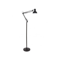 Fabrilamp - Lampe de rutilo Lampadaire articulé 1xe27 Noir mat 180 cm