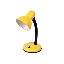 Lampe de bureau de la série YODO. Elle dispose d'une douille E27 et d'un bras flexible qui lui permet d'être dirigée là où vo ...