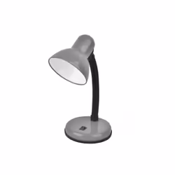 Lampe de bureau de la série YODO. Elle dispose d'une douille E27 et d'un bras flexible qui lui permet d'être dirigée là où vo ...