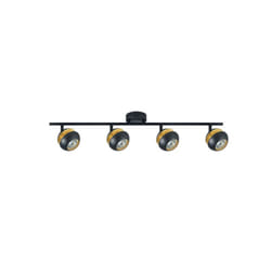Fabrilamp - akunadecor 4 Beethoven Spot articulé Beethoven Noir/doré Pour salle de bain,