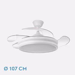 Fabrilamp 142591401 ventilateur Blanc - Vue supplémentaire 5