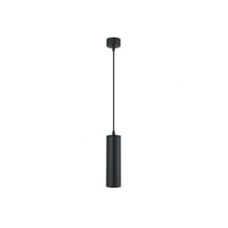 Pendentif drach 1xgu10 noir regx6x6 cm