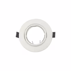 Empotrabréglable Série MAGURA de forme ronde, en blanc mat. Fabriqué en métal, il assure la durabilité du projecteur grâce à  ...