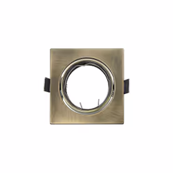 Empotrabréglable Série MAGURA de forme carrée, couleur CUIR.Fabriqué en métal, ce qui assure la durabilité du projecteur grâc ...