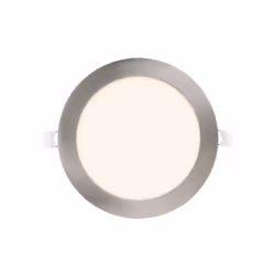 Spot encastré rond dede de la série OBSIDIANA en couleur NICKEL. Elle est dotée de la technologie LED INTEGREE d'une puissanc ...