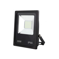 Fabrilamp - projecteur led smd dacita 30w 6500k black 2700lm 120º ip66 23x19,5x5 cm