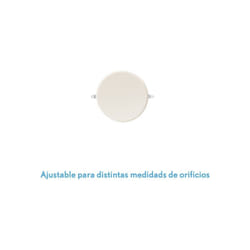 Fabrilamp - Downlight led smd migmatite 9w 4000k white 900lm 2x9x9 cm réglable cut-off (5-7.5)