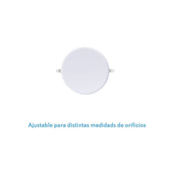 FAB 147681801 Downlight Led Smd Migmatite 18w 6500k White 1800lm 2x12x12 Cm Coupure réglable (7-10,8)