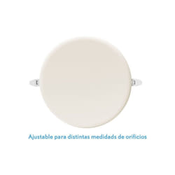 Downlight led smd migmatite 36w 4000k white 3600lm 2x22,7x22,7 cm coupure réglable (7-20,6)