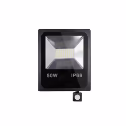 Projecteur from the OLIVINO series with adjustable movement sensor of and twilight sensor in BLACK. Fabriqué en aluminium, ve ...