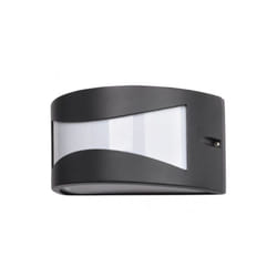 Applique d'extérieur Hadar aluminium 1xe27 noir ip44 13x25x12 cm