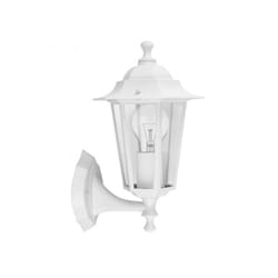 Auriga lampe murale d'extérieur aluminium 1xe27 white ip44 32x22x17x17 cm