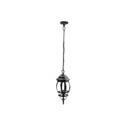 Fabrilamp - Suspension de Aluminium pour usage extérieur de la série Caelum Noir ip 44