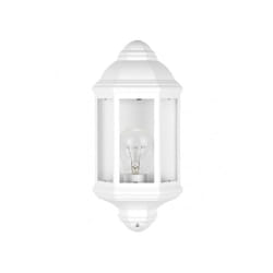 Fabrilamp - Lampe murale d'extérieur Shaula aluminium 1xe27 white ip44 36.5x16.5x16.5x9.5 cm