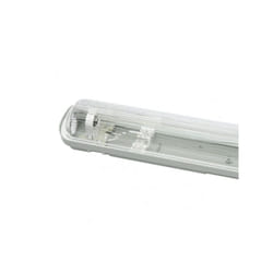 Fabrilamp - fab 150491060 60cm Lines 60cm Lines Abat-jour Pour Led 1xt8 Ip54 Gris/transparent 68x7,8x6 Cm