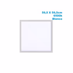 Panneau led modèle LINO square Couleur de la lumière : White cool Lumens : 4800 Power : 48 W Projection de la lumière : Lumiè ...