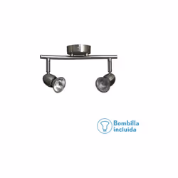 plafond|lumière|éclairage|nickel|FABRILAMP|gu10|sonde|halogène|lumière chaude|design