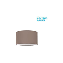 Fabrilamp - My Lamp - Lampe à poser Nicole Chocolate 1xe27 (36x16)