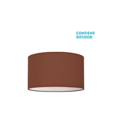 Fabrilamp - nicole plafonnier chocolat 3xe27 (14x40d)