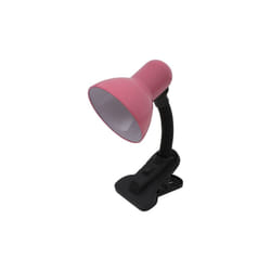 Fabrilamp - Flexo dedalo rose 1xe27 pince 26x11,5x12cm
