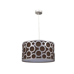 Fabrilamp - My Lamp - Orlando lampe de table blanc/argent 1xe14 (40x18)