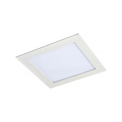 Fabrilamp - Downlight 18w 4000k square agamenon 1400lm white 2x22x22 cm découpe 20,5x20,5 cm