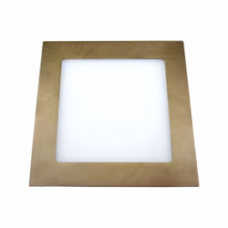 Downlight carré dededede la série AGAMENON en couleur LEATHER, fabriqué en aluminium et polycarbonate. Elle est dotée de la T ...