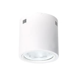 Fabrilamp - Spot de surface 30w 4000k tubulaire 2400lm white 21,5x22,3x22,3 cm