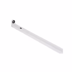Bande MALACA pour tube LED 1XT8, en métal blanc. Elle est interconnectable. Elle mesure 3,5x61,3x4,5x3,5 centimètres et a un ...