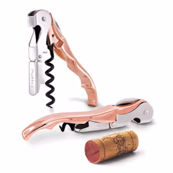 Pulltex 109143 tire-bouchon Couteau de sommelier Or rose, Acier inoxydable