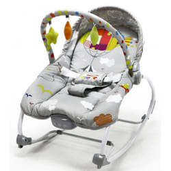 Asalvo Evolutive chaises à bascule & trotteurs pour bébé Gris