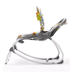 Asalvo Evolutive chaises à bascule & trotteurs pour bébé Gris