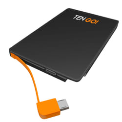 TEN GO! RT3101BT banque d'alimentation électrique Lithium Polymère (LiPo) 2600 mAh Noir, Orange