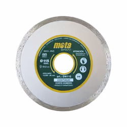 Disque Diamant Ø230mm Clp18 Sw230p (MAX. Rpm 6.600) Mota