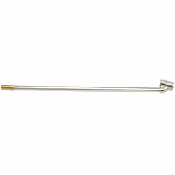Embout de gonflage pneumatique, longueur / duet Embout de gonflage idéal pour pneumatiques conventionnels et doubles. Matérie ...