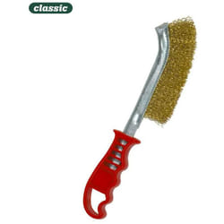 Brosse Manche Plastique Acier Bronzé F116a Mota