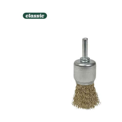 Brosse pinceau métallique sur tige 12mm fab012 Mota